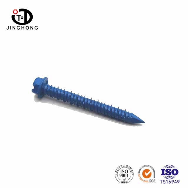 Hex Head Tapcon 나사 앵커 콘크리트 벽돌 사용 방법?