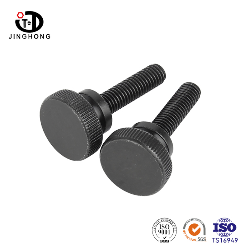 검은색 하이돔 널링 나비 나사